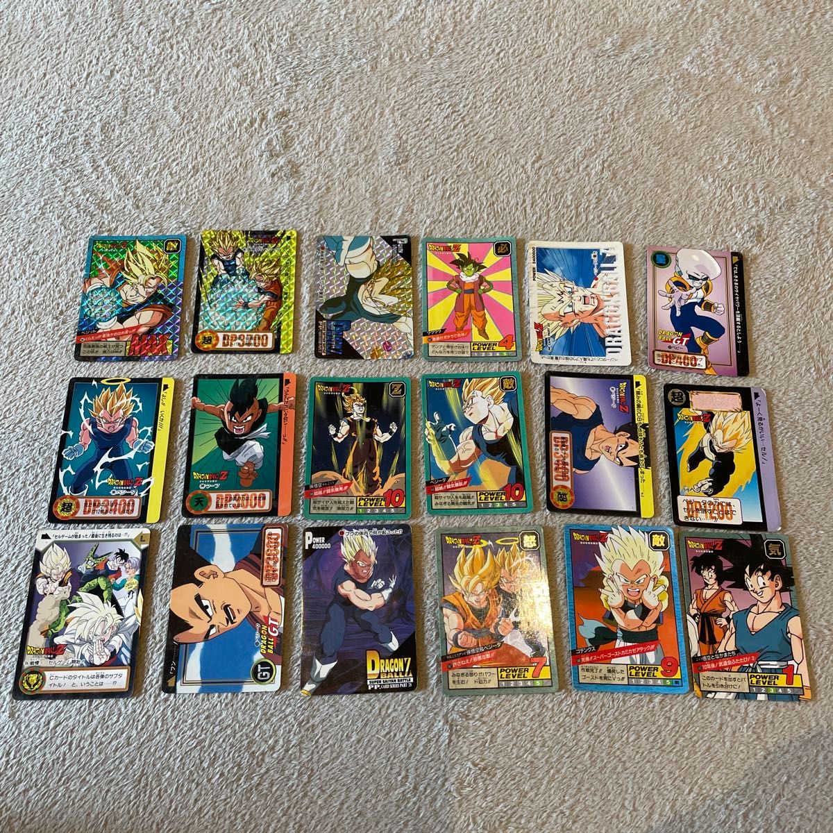 ドラゴンボール カードダス 18枚セット まとめ売り｜Yahoo!フリマ（旧