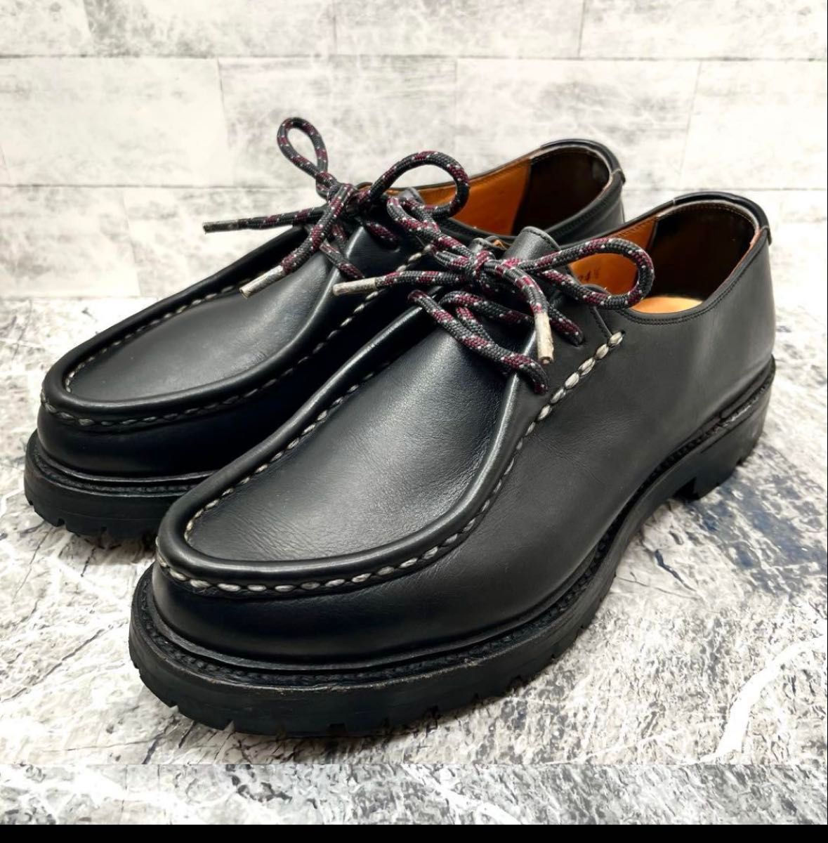 スコッチグレイン チロリアンシューズ 本革 革靴 ビブラムソール
