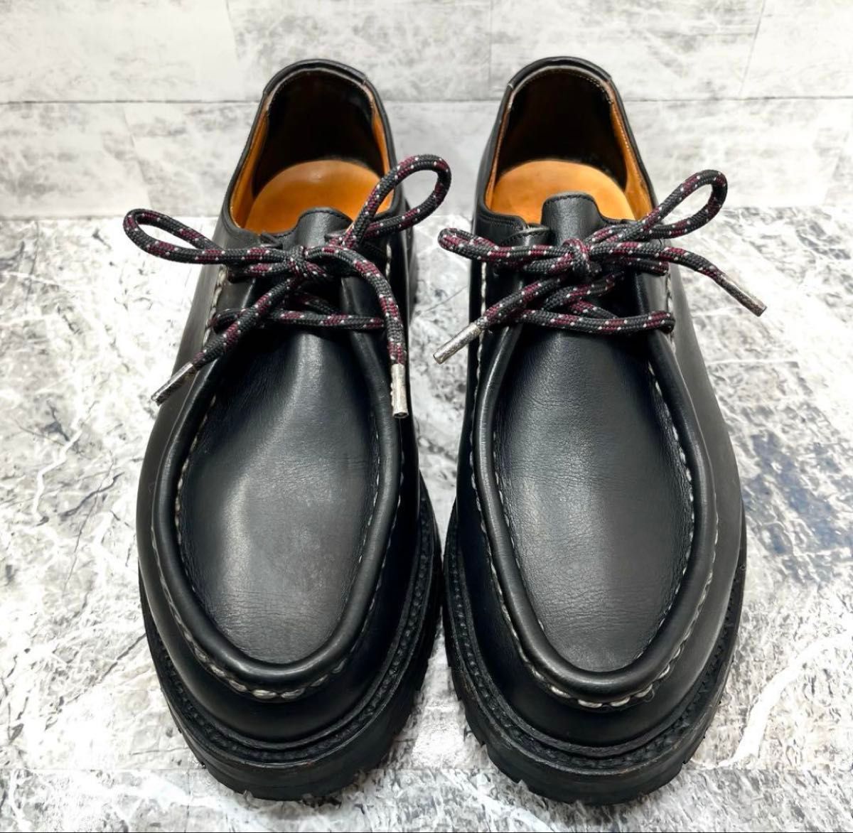 スコッチグレイン チロリアンシューズ 本革 革靴 ビブラムソール