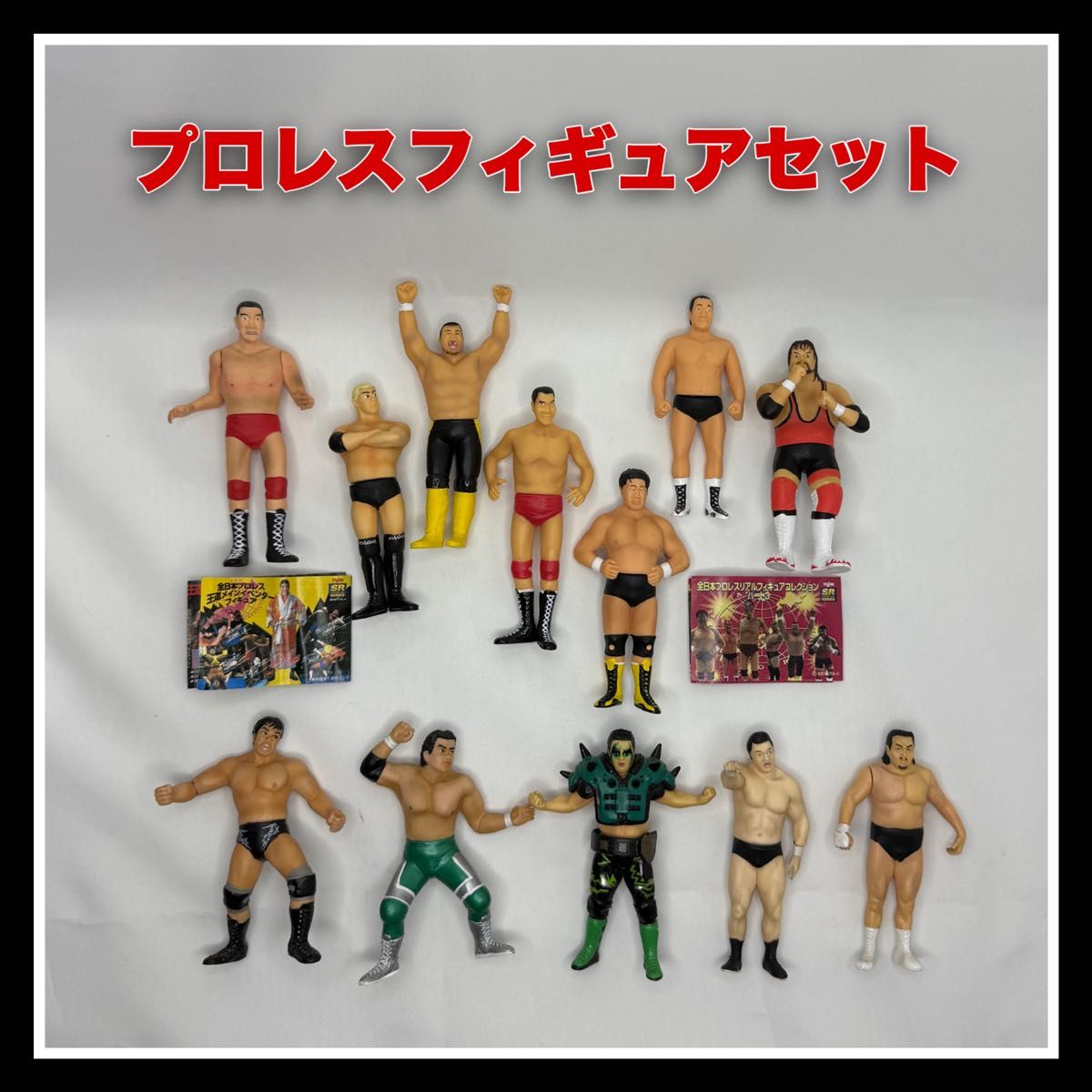プロレスフィギュアセット 15体 Amazon.co.jp: ブロック・レスナー