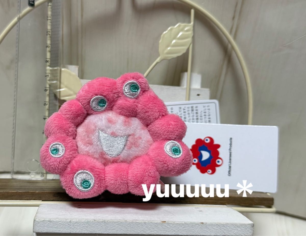 ミャクミャク お手玉 ロール マスコット ぬいぐるみ ピンク 桜 新品