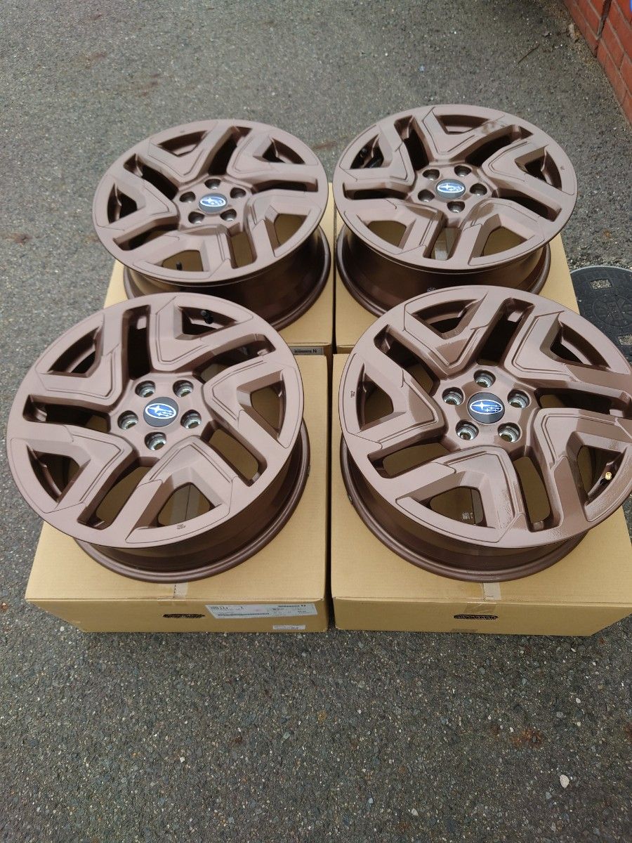 新型フォレスター スポーツ（SL型）純正アルミホイール（ブロンズ