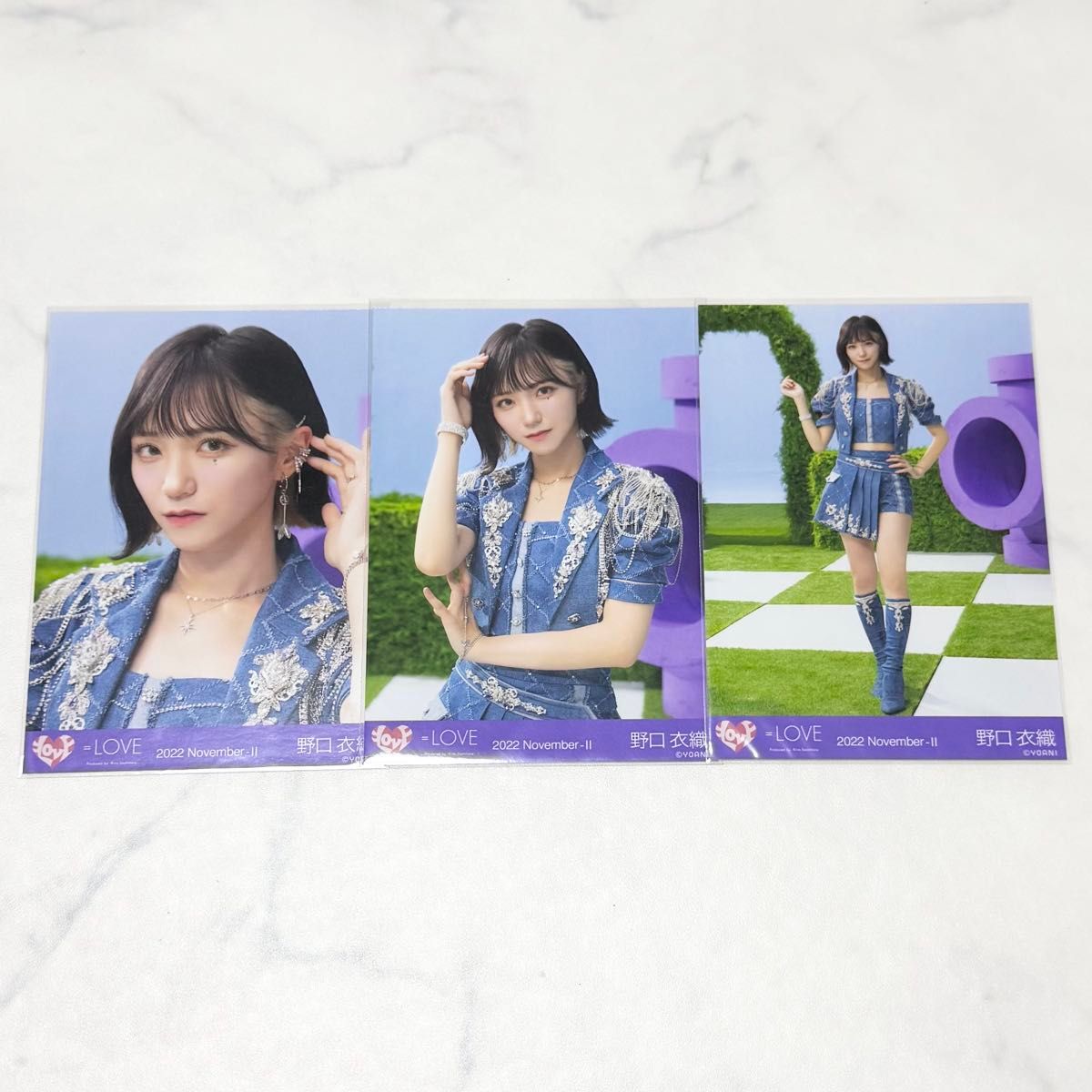 イコラブ ＝LOVE 野口衣織 Be selfish 歌唱② 生写真 コンプ｜Yahoo