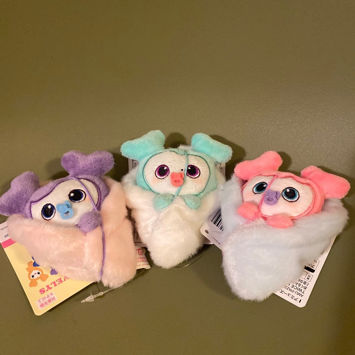 TWICELOVELYS おくるみマスコット ナヨン ツウィ 計2点セット TWICE