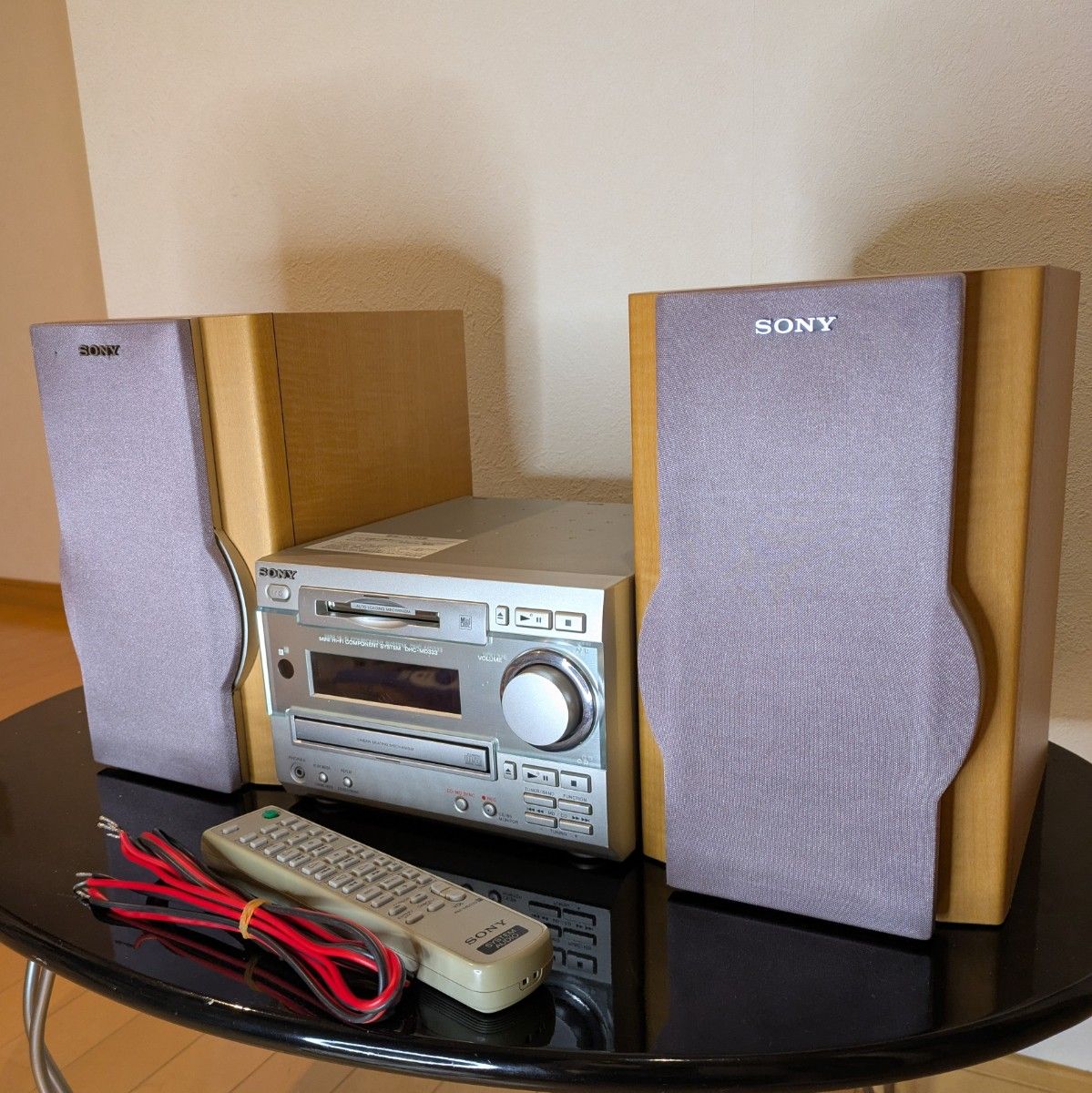SONY DHC-MD333 CD/MD コンポ リモコン付｜Yahoo!フリマ（旧PayPayフリマ）