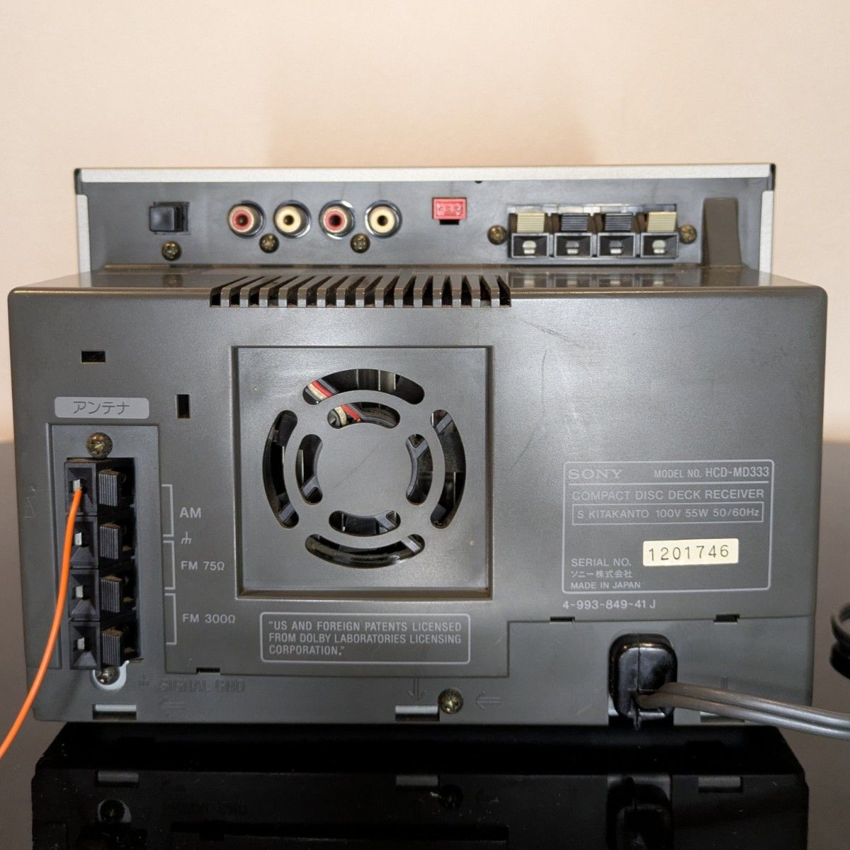 SONY DHC-MD333 CD/MD コンポ リモコン付｜Yahoo!フリマ（旧PayPayフリマ）