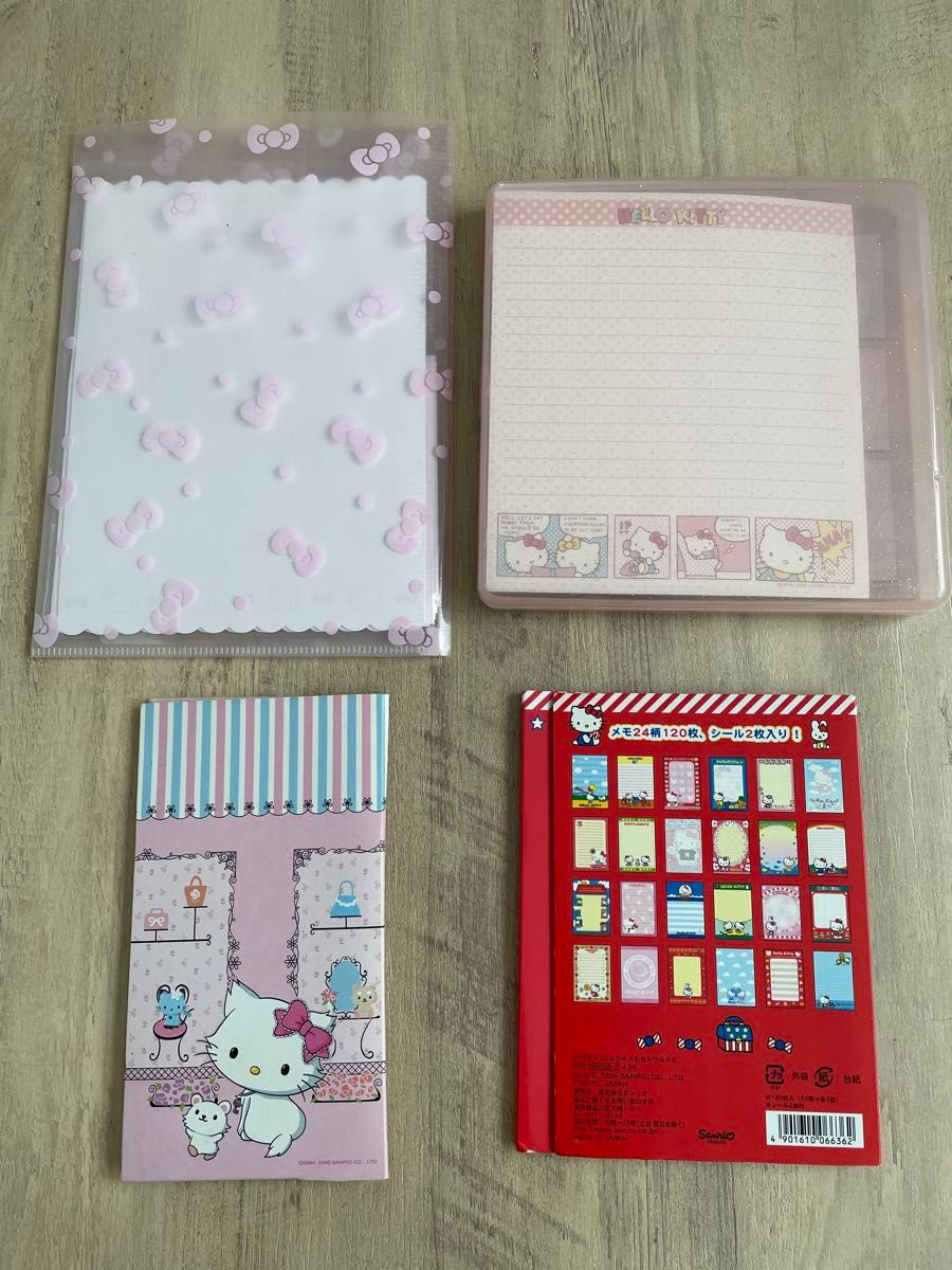 ハローキティ チャーミーキティ レターセット メモ帳｜Yahoo!フリマ