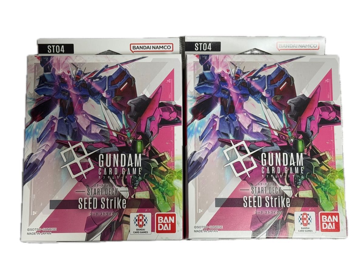 ガンダムカードゲーム スタートデッキ SEED Strike ST04 新品未開封 2