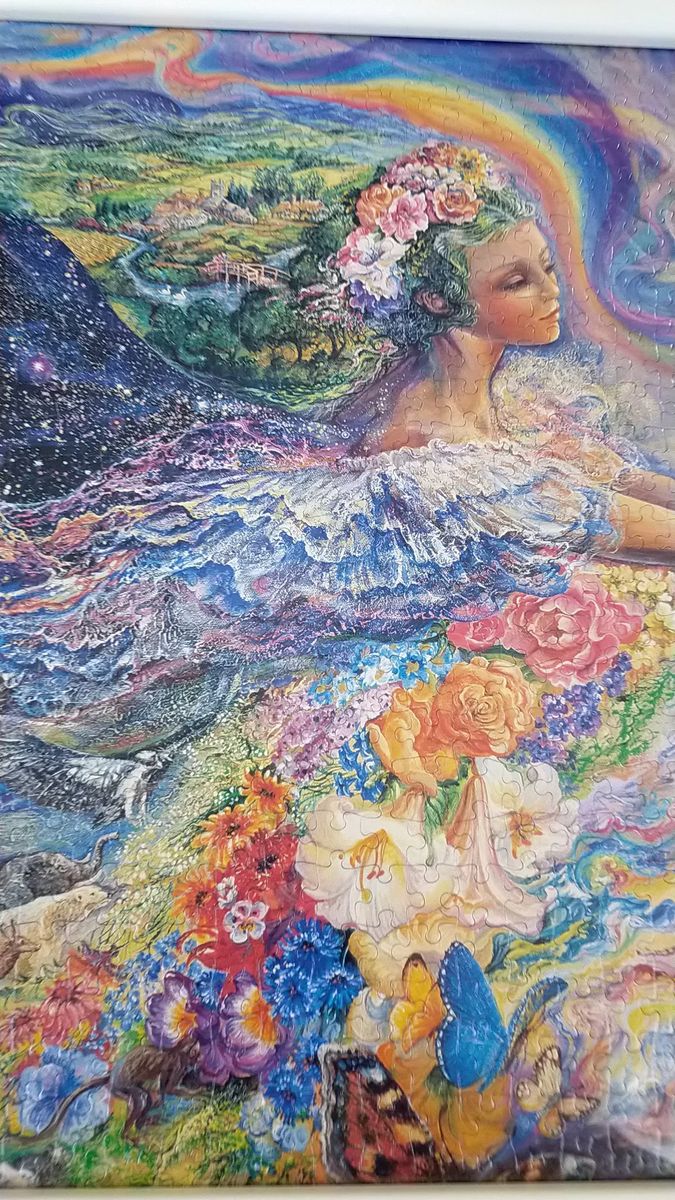 女神 天使 ジョセフィン・ウォール 完成パズル 癒し ヒーリング 1000