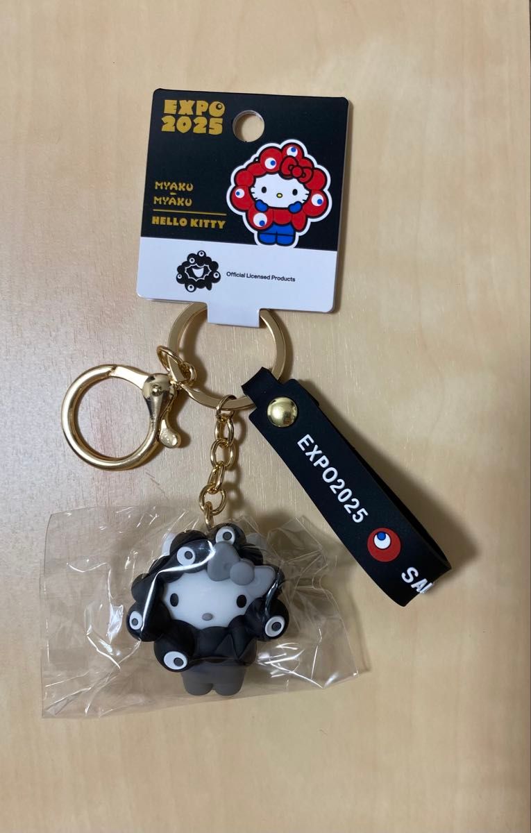サンリオ ミャクミャク 万博 EXPO2025 キーホルダー ハローキティ