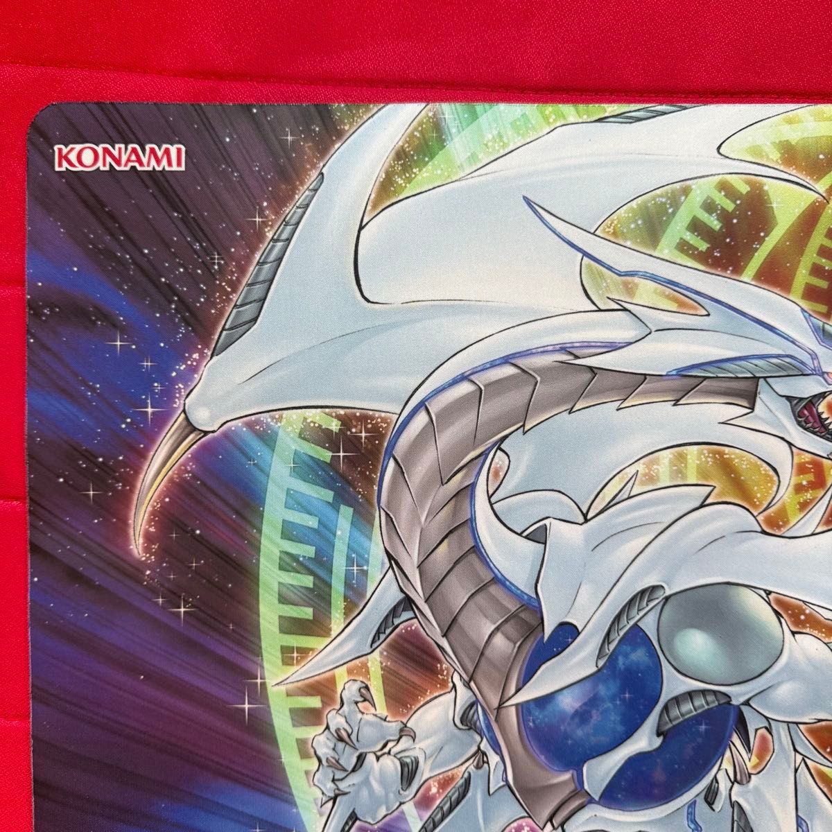 遊戯王/プレイマット/公式/コズミック・ブレイザー・ドラゴン/WCQ2017