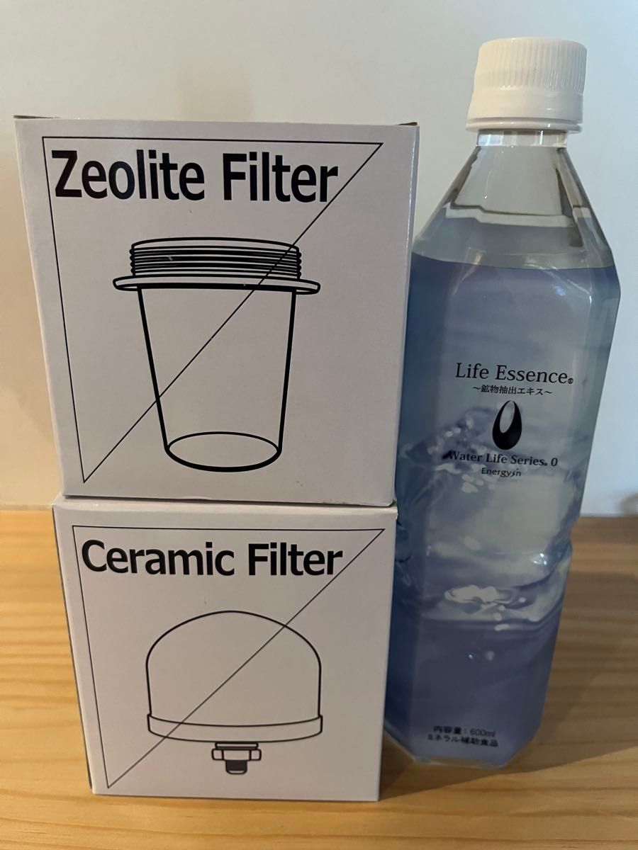 フィルター2種類 セット枠 蛇口 スポンジ ライフエッセンス600ml