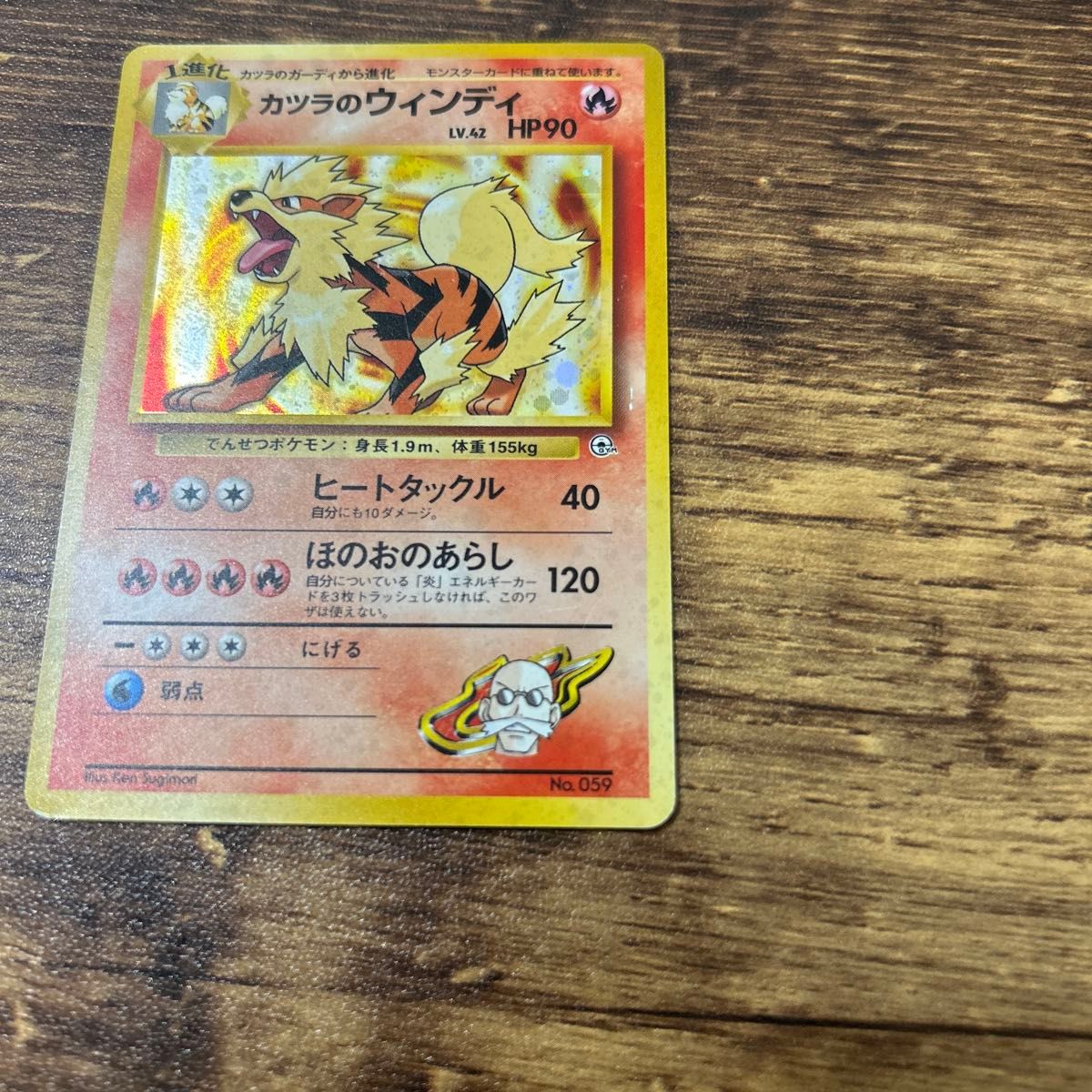 カツラのウィンディ ポケモンカード 旧裏面｜Yahoo!フリマ（旧PayPay