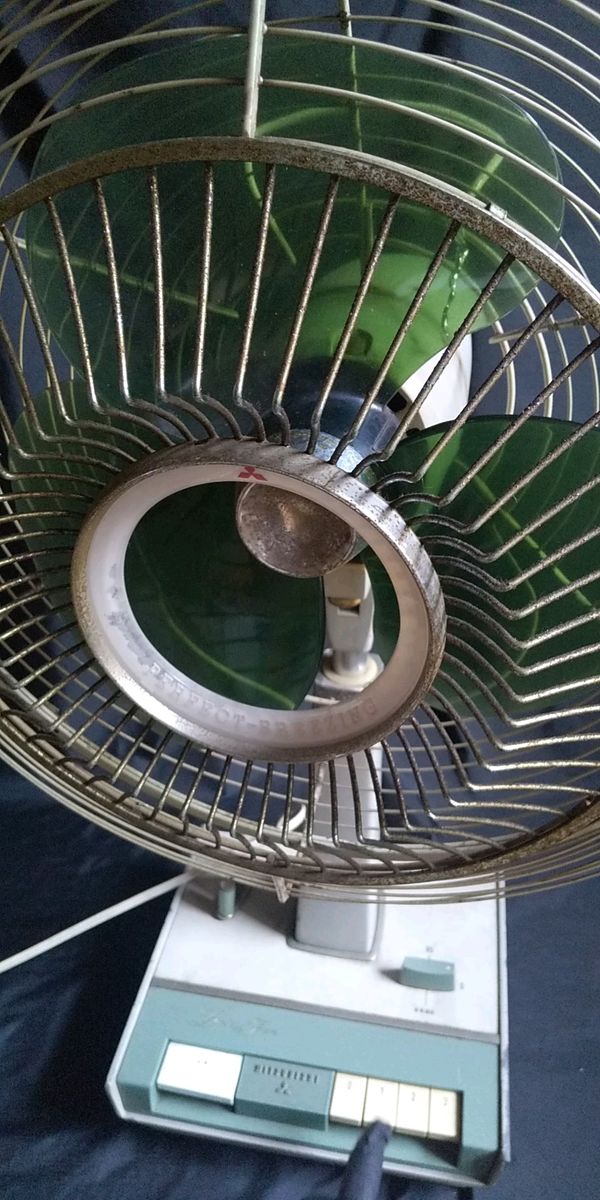 三菱 扇風機 30cm D30-K 卓上扇風 昭和レトロ レトロ扇風機 レトロ