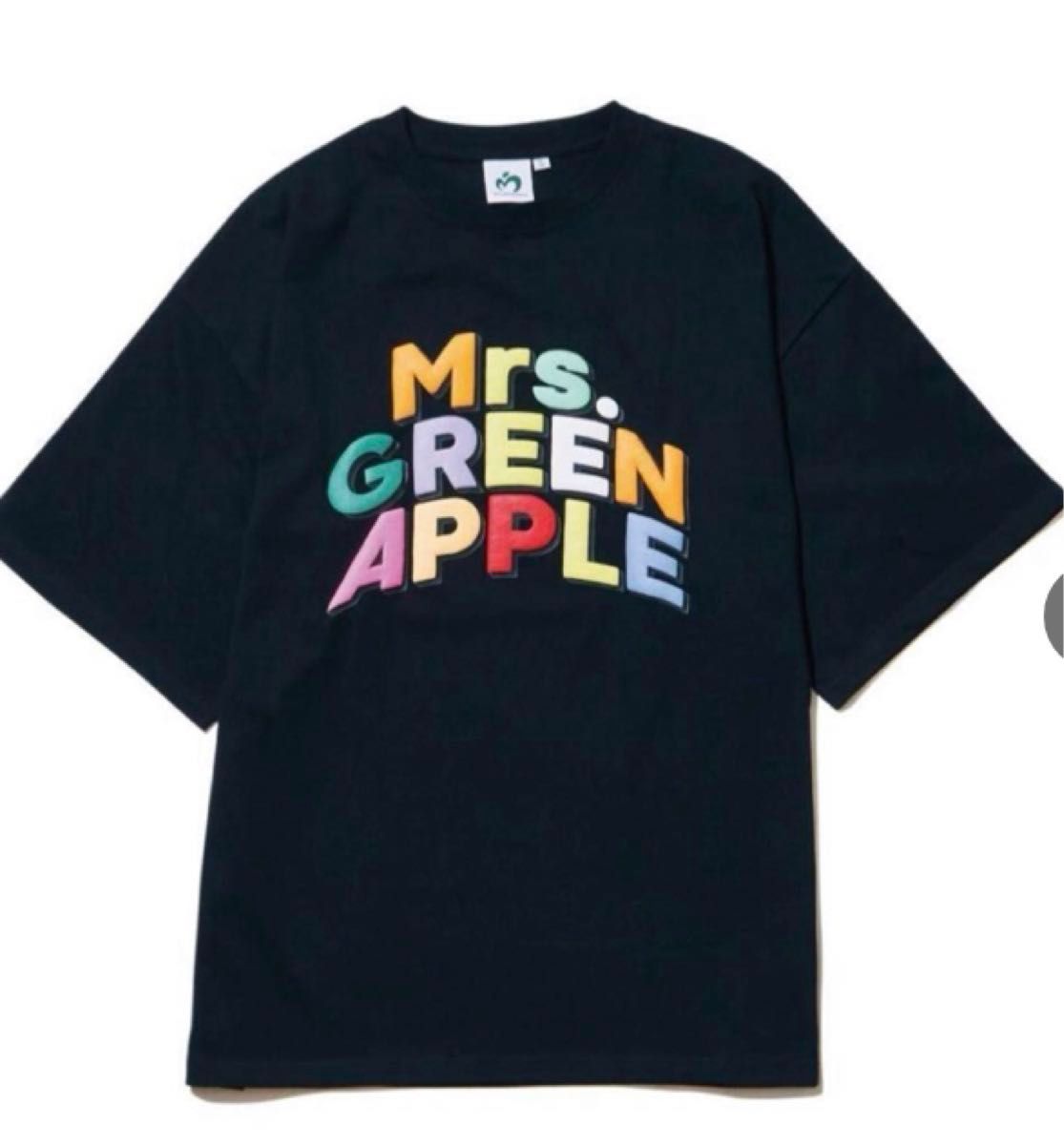 ミセスグリーンアップル 半袖Tシャツ ブラック Lサイズ Mrs green