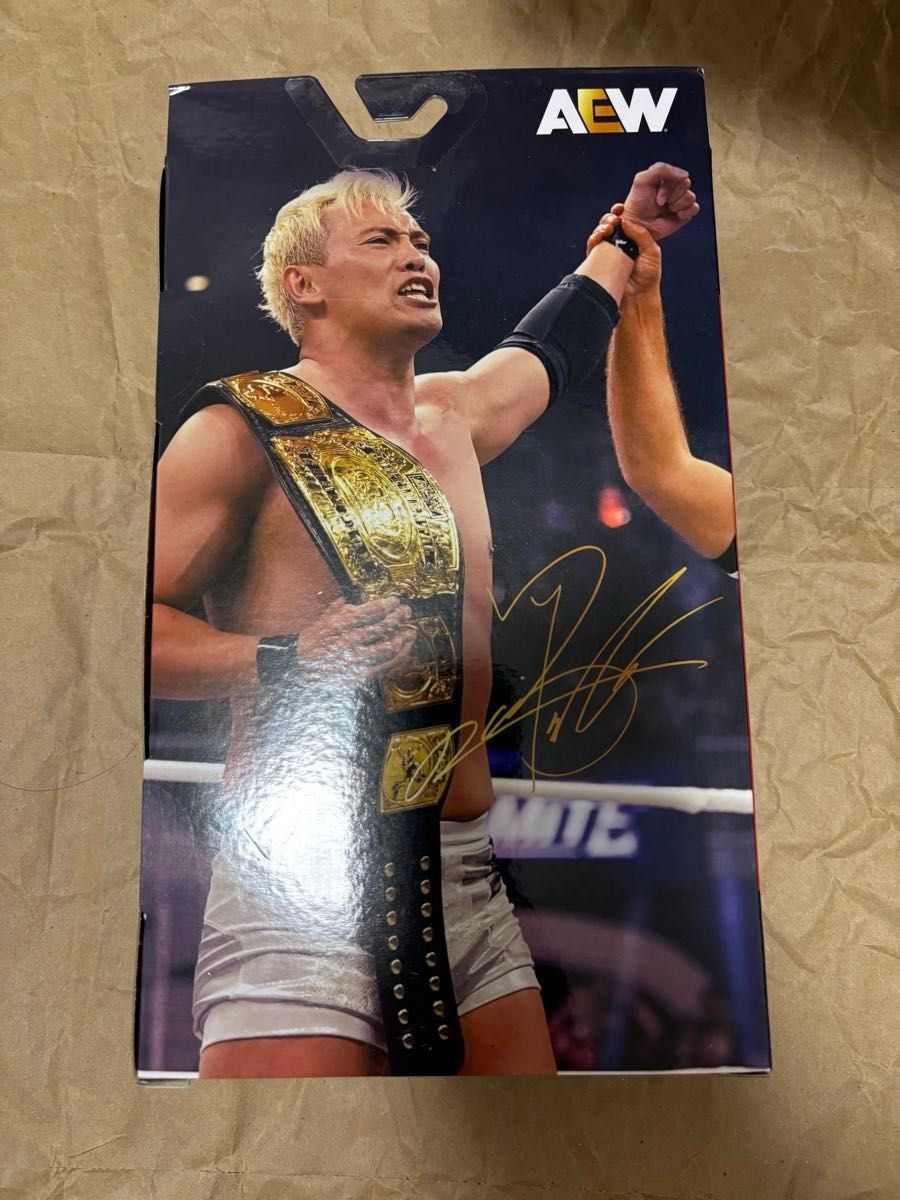 AEW フィギュア オカダカズチカ チャンピオンベルト 格闘技 団体 WWE