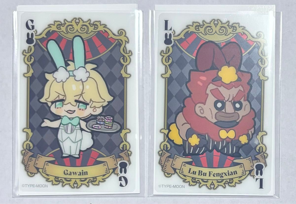 ワダアルコ展 FGO Fate/EXTRA トランプ風クリアカード 【ガウェイン