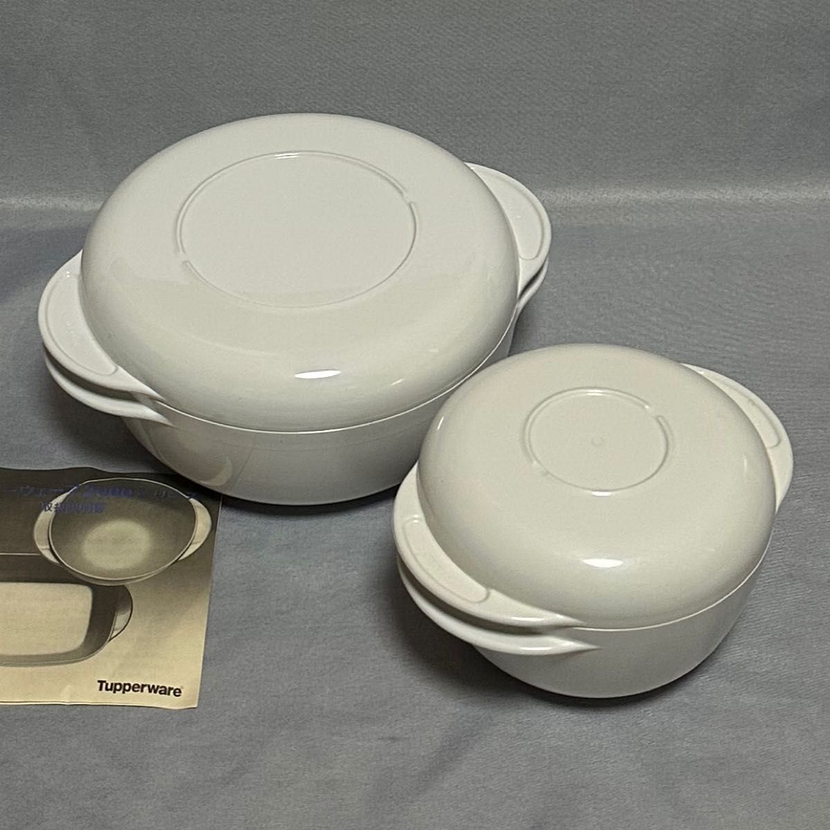 タッパーウェア ウェーブ2000 丸型中・小 セット Tupperware｜Yahoo