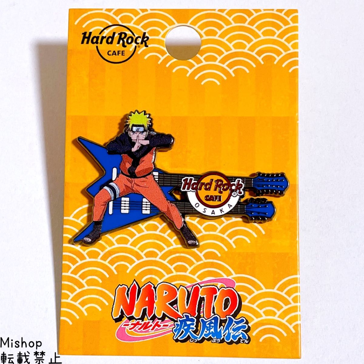 ハードロックカフェ NARUTO ナルト ギター ピンバッジ ピンズ Hard