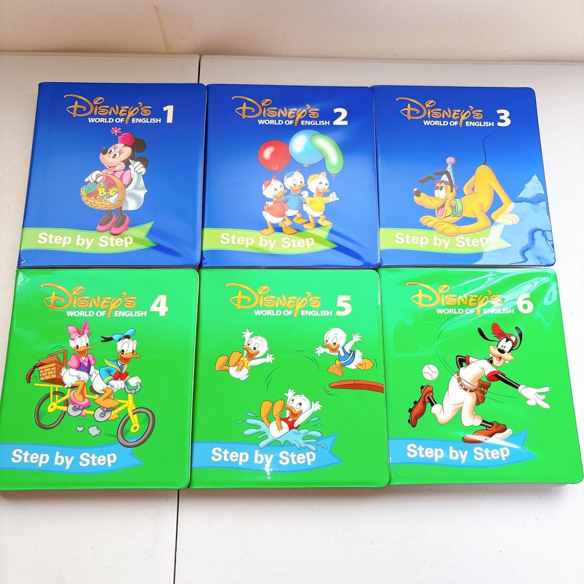 DWE Step by Step DVD 1-6セット ディズニー英語システム ワールドオブ