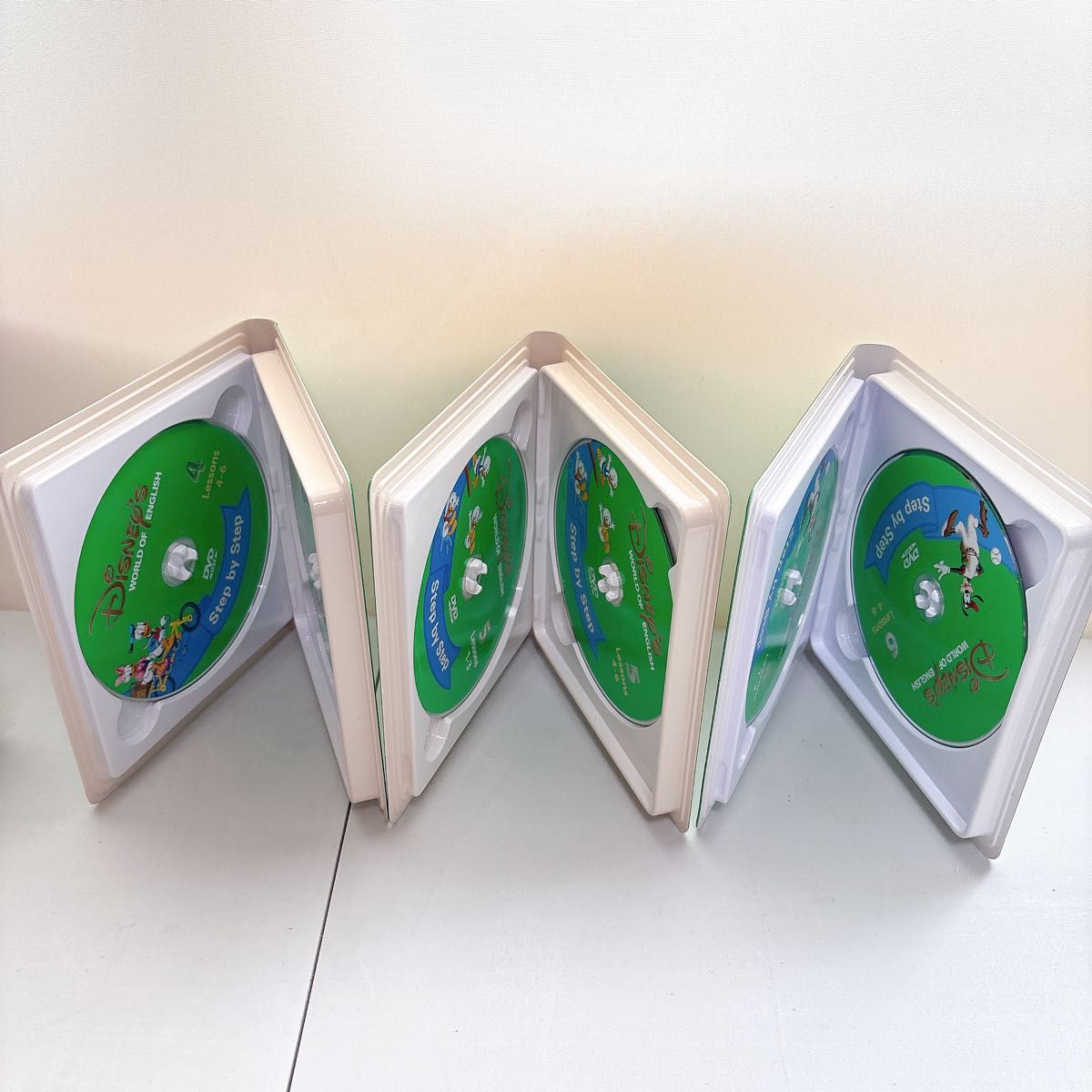 DWE Step by Step DVD 1-6セット ディズニー英語システム ワールドオブ