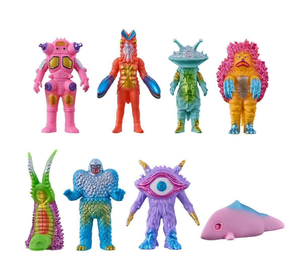 PPIHグループ限定 KAIJU COLORS カイジュウカラーズ 8体セット キング