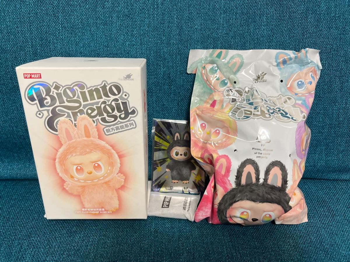 POP MART Big into Energy ラブブ ブラック 本我 正規品｜Yahoo!フリマ