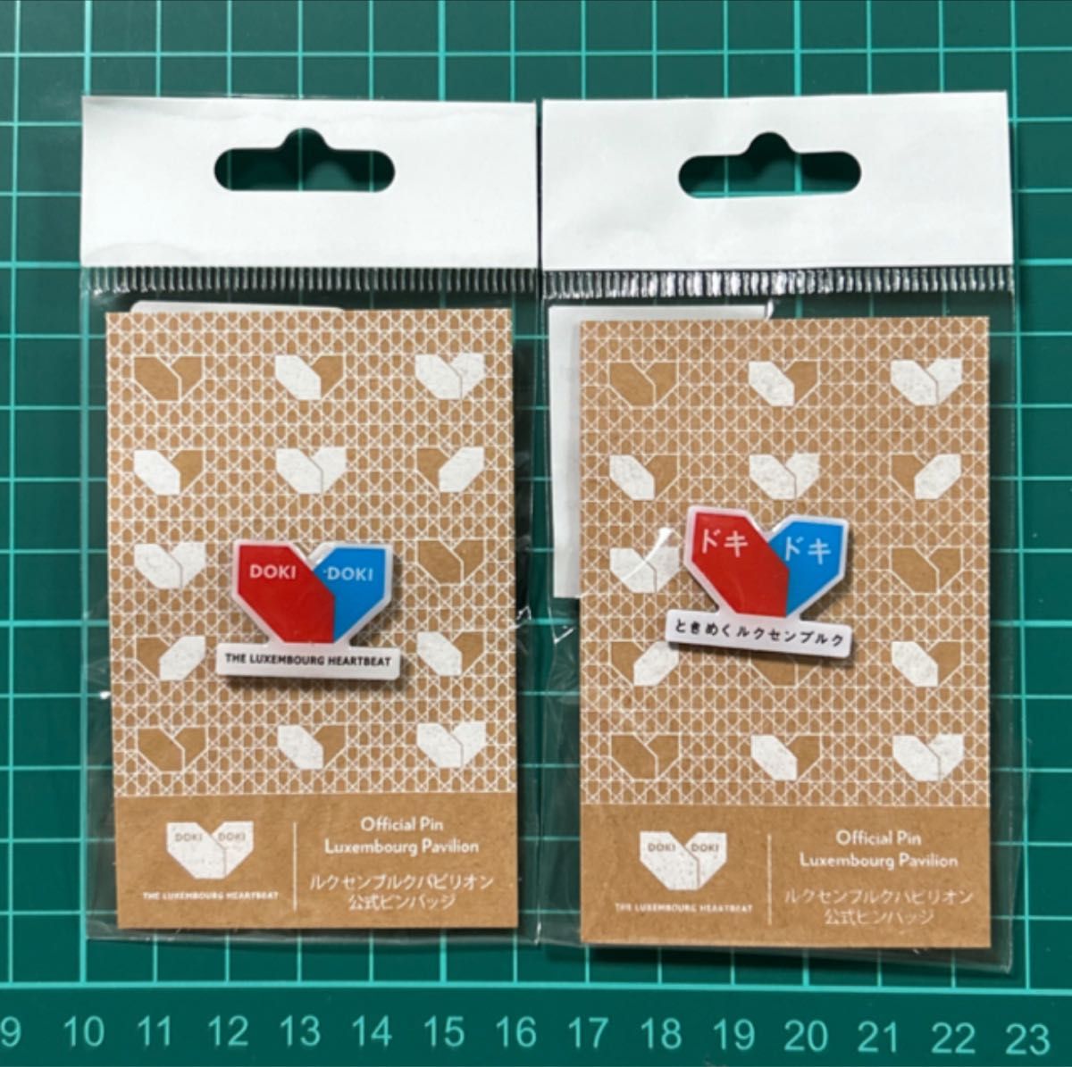 EXPO2025 ルクセンブルクパビリオン公式ピンバッジ 大阪関西万博 新品