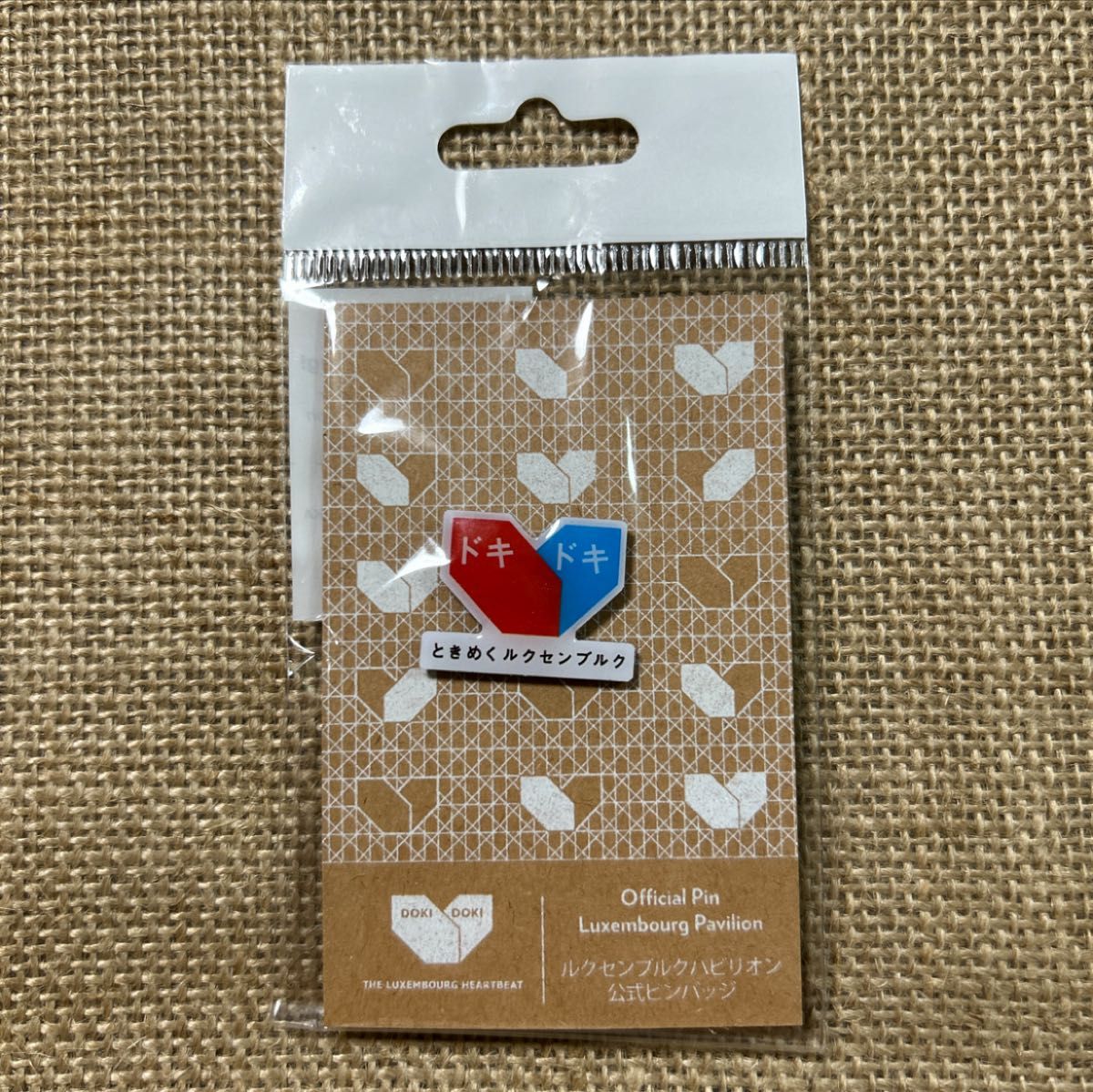 EXPO2025 ルクセンブルクパビリオン公式ピンバッジ 大阪関西万博 新品