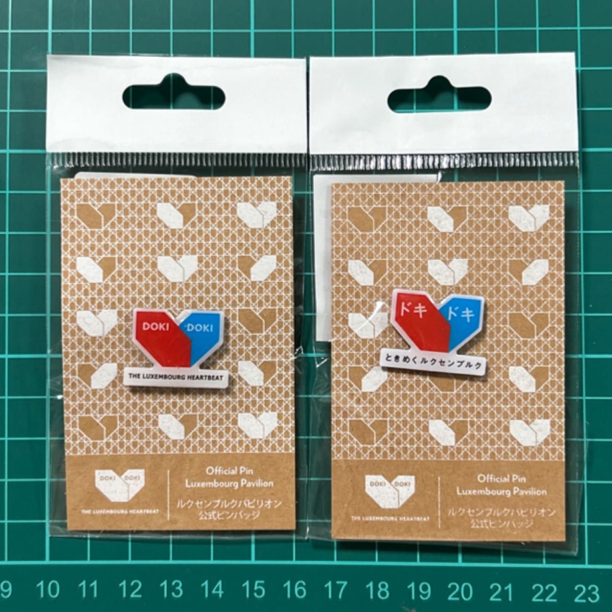 Luxembourg 公式ピン 大阪・関西万博 Luxembourg 公式ピン 日本語