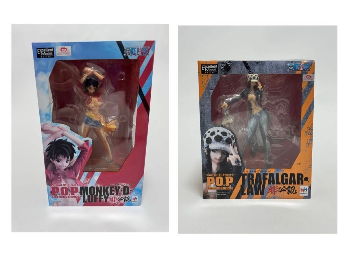 未開封】モンキー D ルフィ ロー セット非公認「ワンピース」Portrait