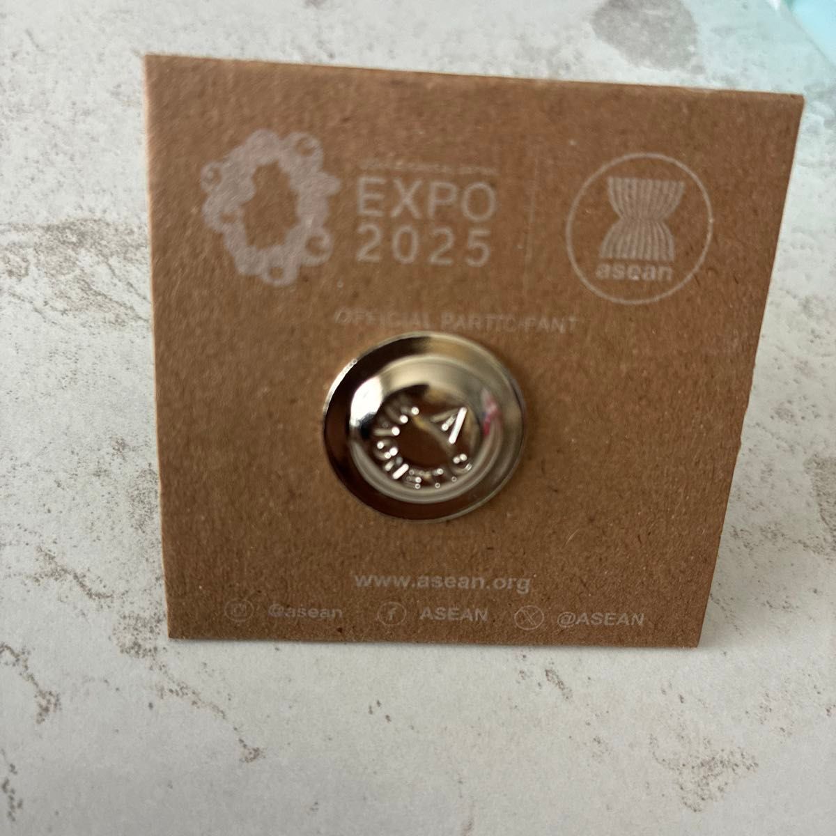 EXPO2025 大阪関西万博 ASEAN 非売品ピンバッチ｜Yahoo!フリマ（旧