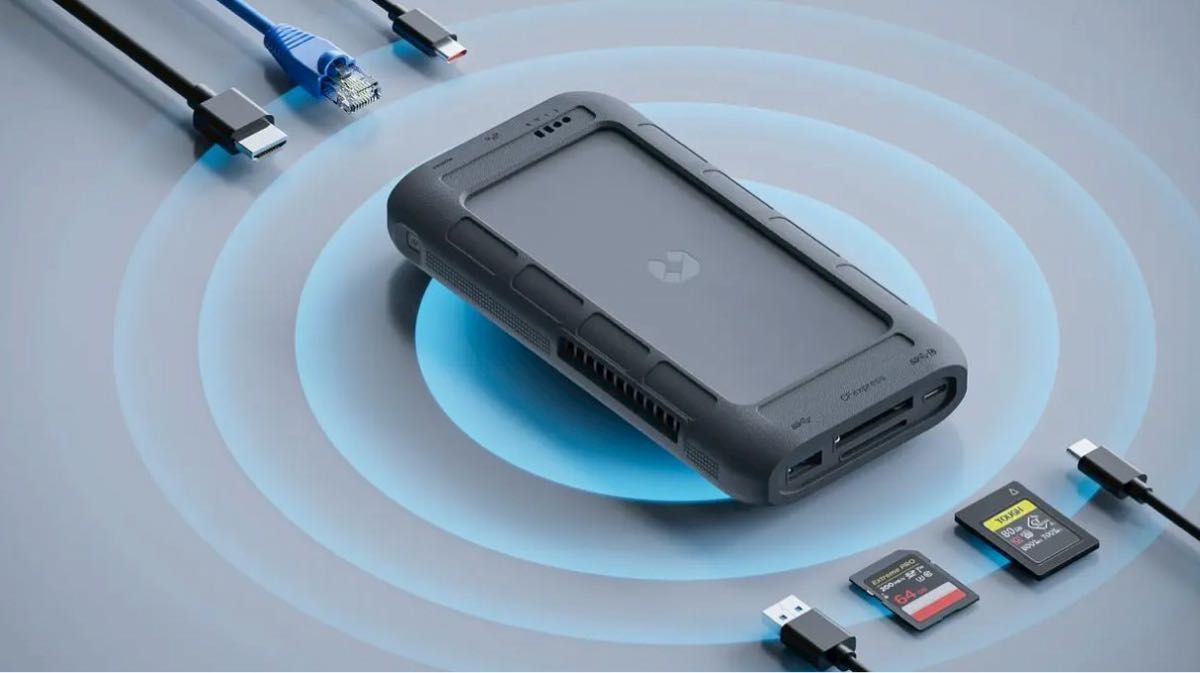 みみこ様】未開封新品 UnifyDrive UT2 ポータブルNAS 高性能AI搭載