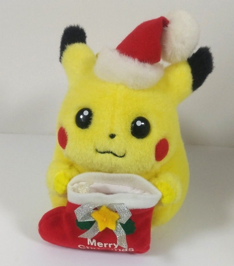 非売品】ポケモン ピカチュウ 初期 クリスマスぬいぐるみ 非売品