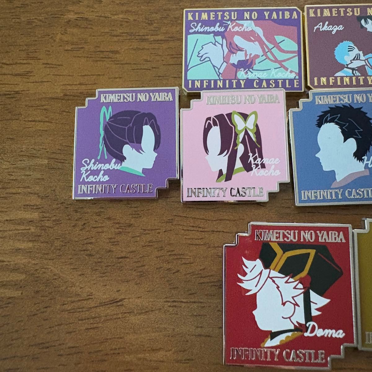 キャラクターモチーフピンズ 第二弾 コンプリート 鬼滅の刃 劇場版