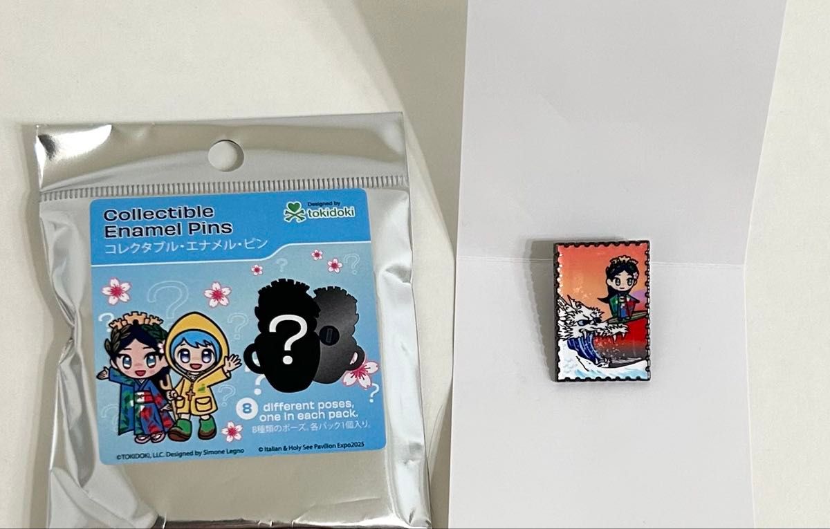 大阪万博 イタリア館 ピンバッジ イタリアちゃん シークレット 新品