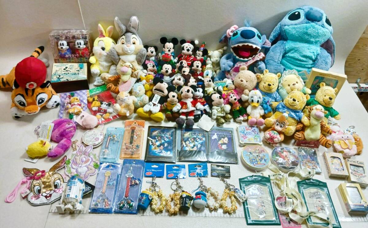 108点 まとめ売り ディズニー マスコット ぬいぐるみ キーホルダー