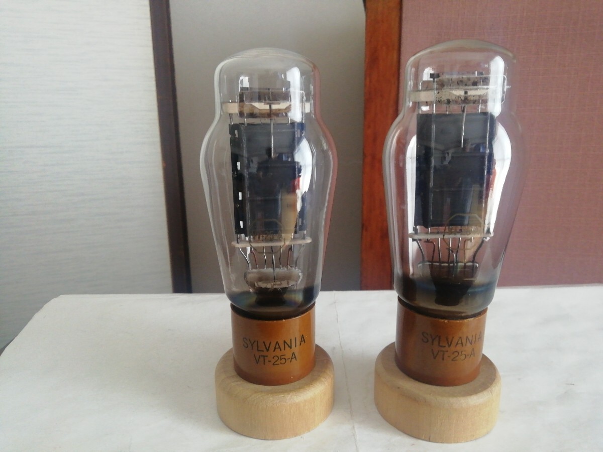 VT25 Sylvania ワンペアセット 真空管 （93） VT25 Sylvania ワンペア