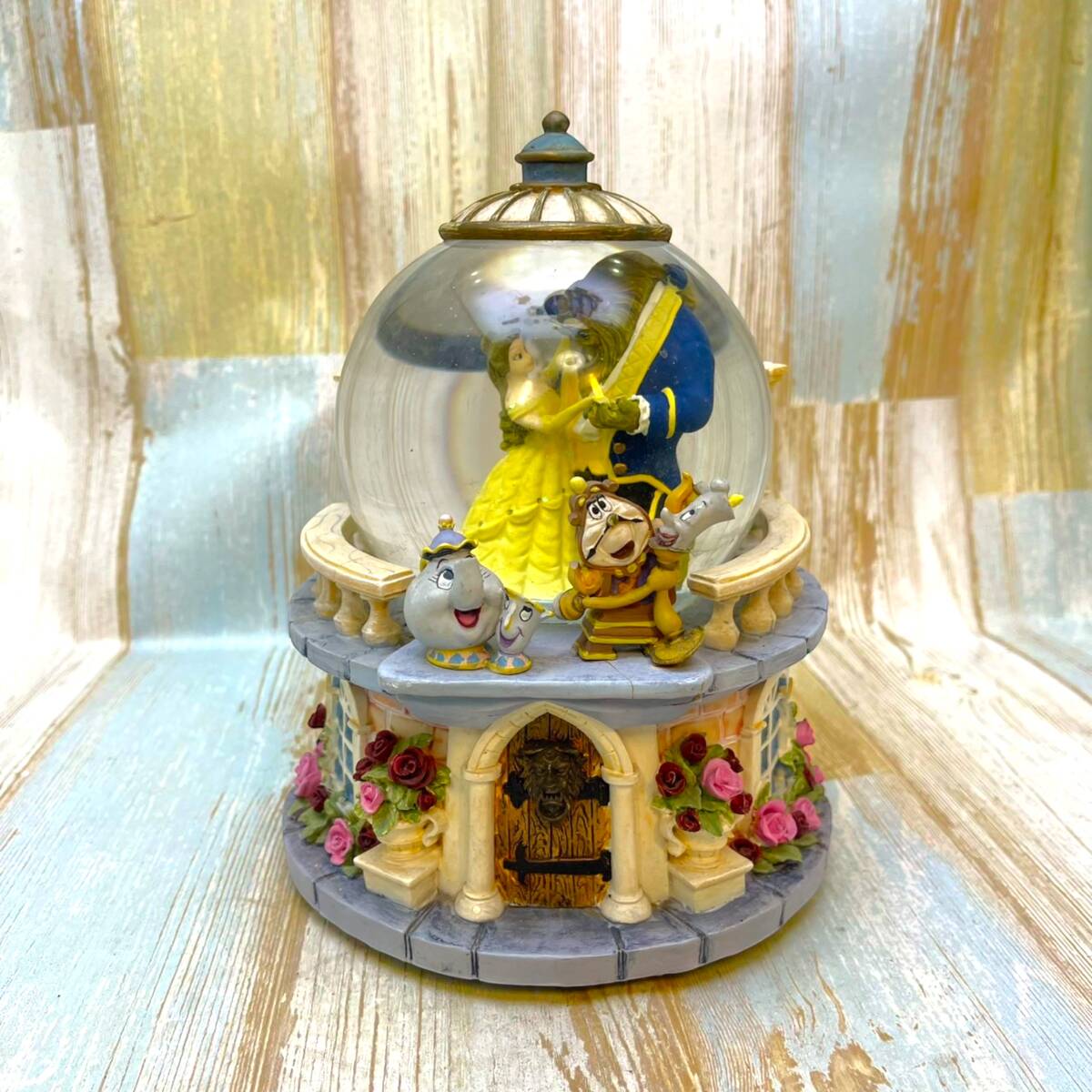 レア☆美女と野獣 ベル ルミエール スノーグローブ スノードーム