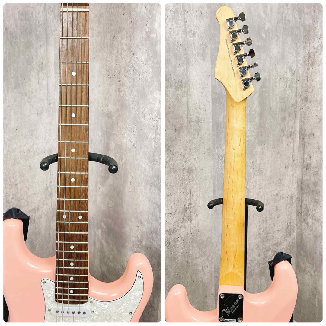 MAVIS ミニエレキギター 美品 初心者向けエレキギター Mavis ストラト