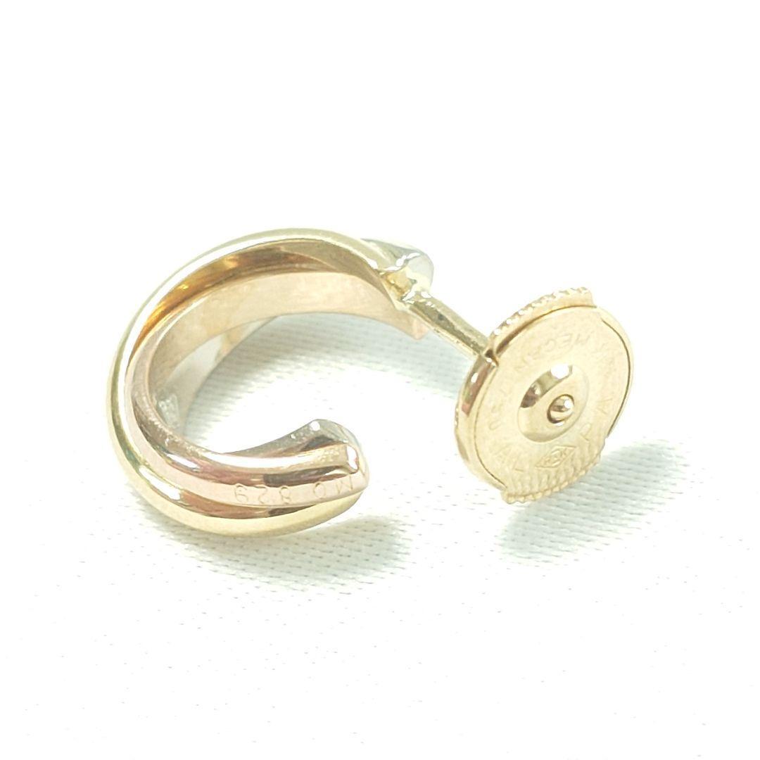 新品仕上げ】カルティエ トリニティ フープ ピアス 片耳用 6591