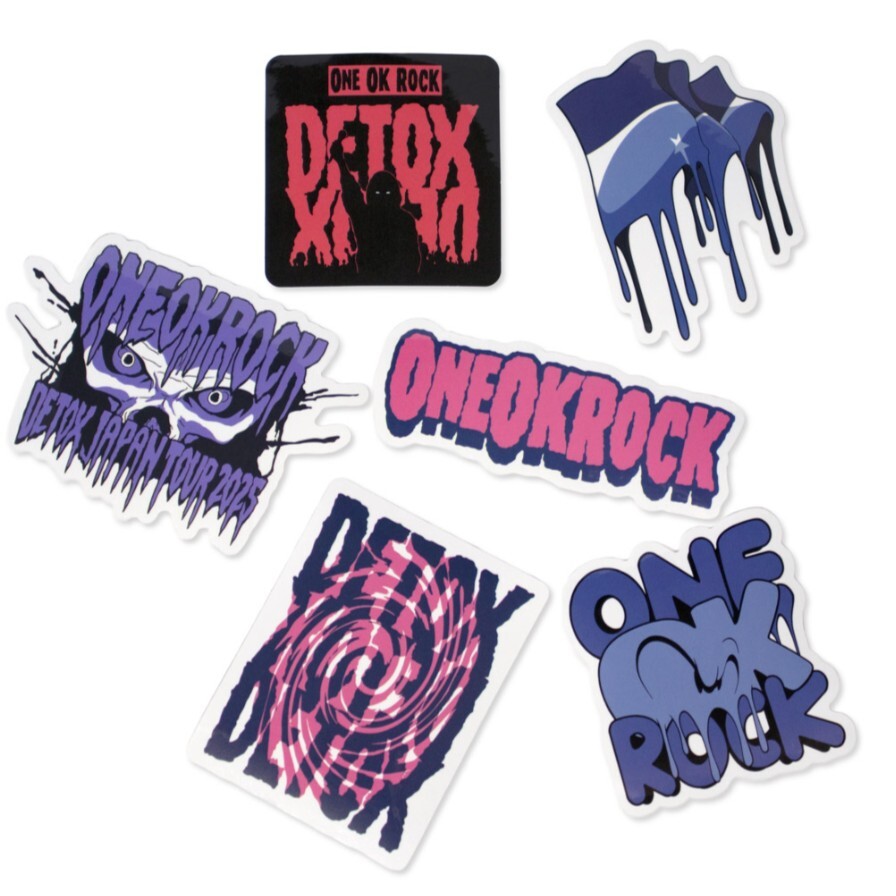ONE OK ROCK DETOX JAPAN TOUR 2025 ステッカー ワンオク｜Yahoo