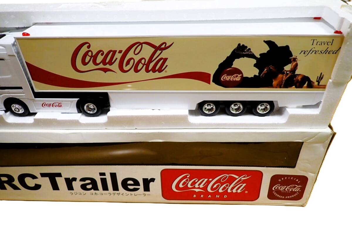 7-5 ラジコン コカコーラデザイントレーラーRCTrailer 24/1 ジャンク品