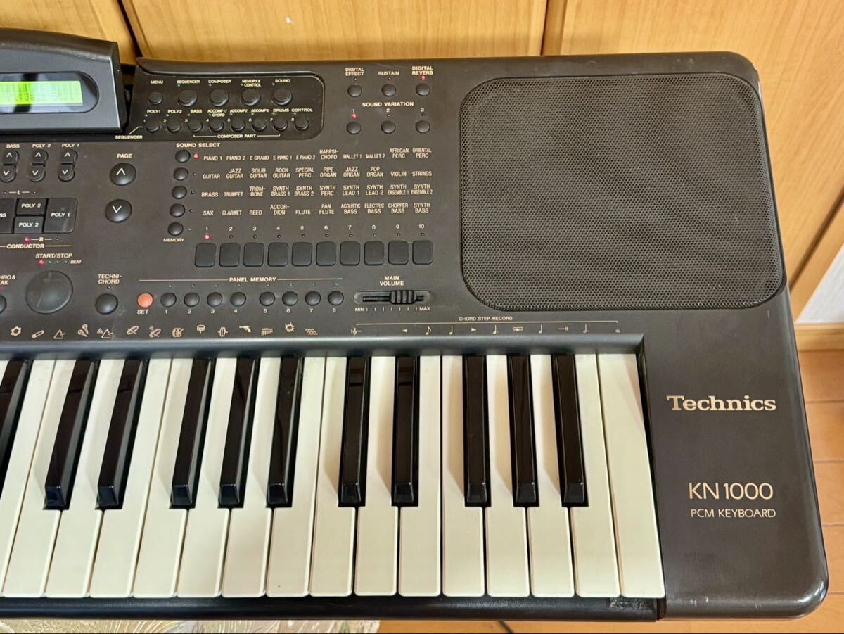 美品 Technics KN1000 シンセサイザー PCMキーボード 61鍵 美品
