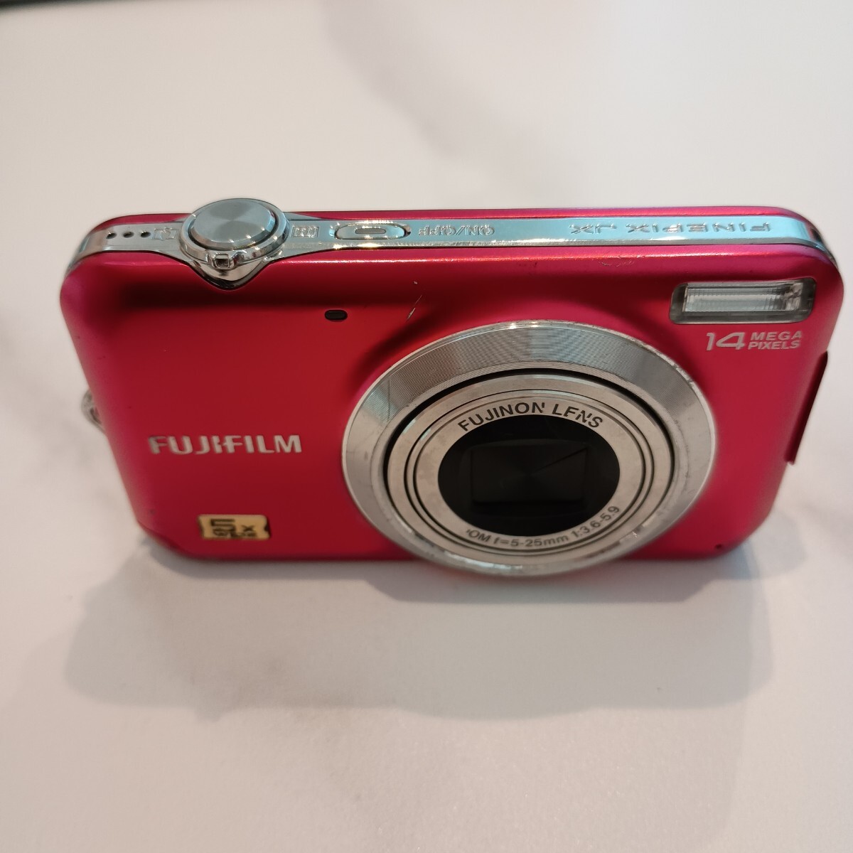 FinePix JX280 レッド FUJIFILM デジタルカメラ コンパクトデジタル