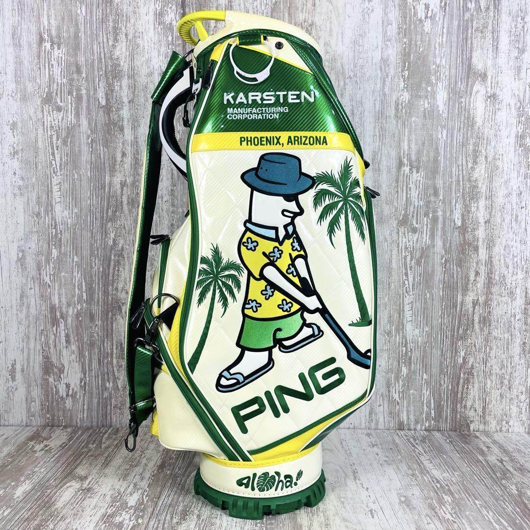 限定品】PING ピン MR PING ミスターピン アロハ ゴルフ キャディ