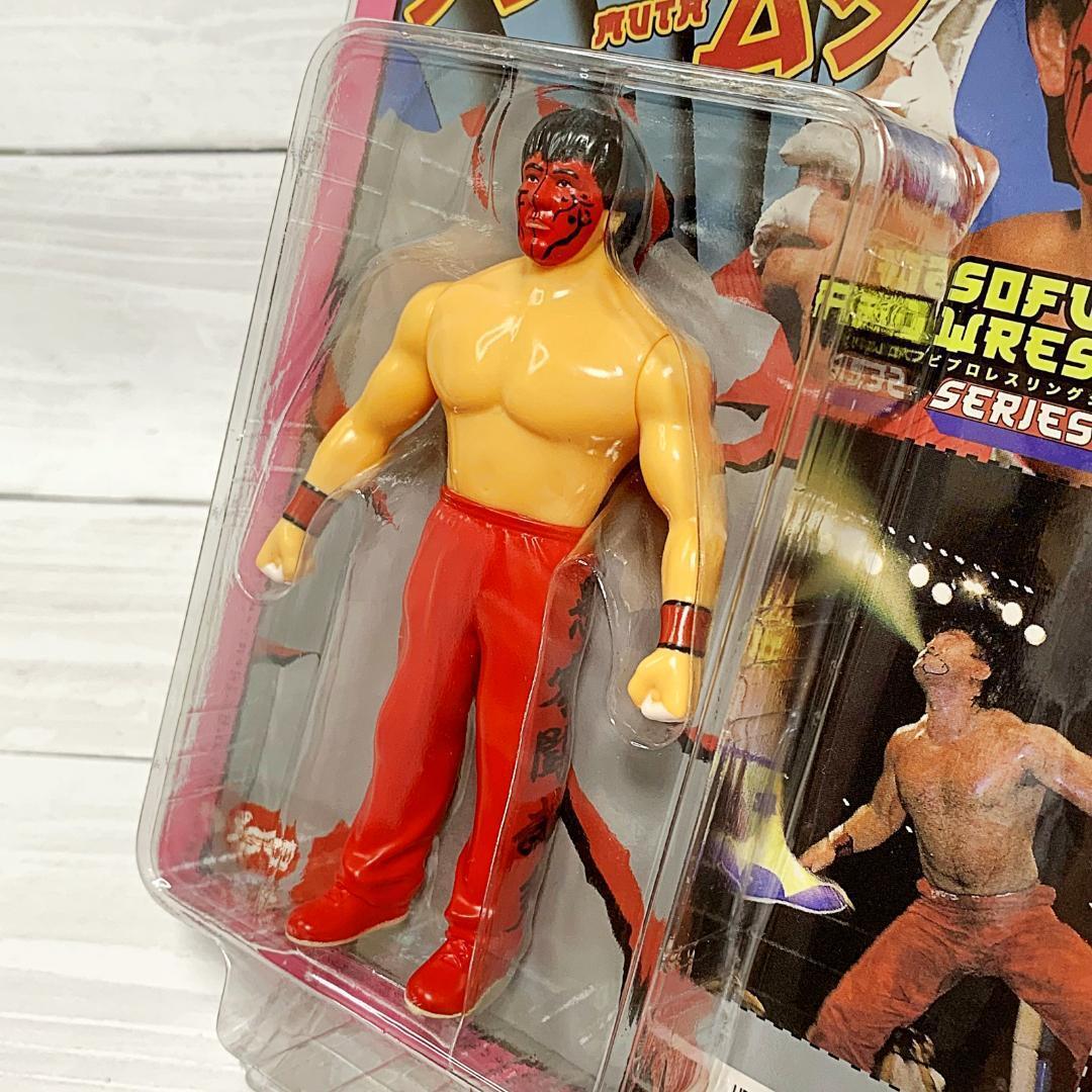 レア グレート・ムタ ソフビ 新日本プロレス 武藤敬司 フィギュア 新品