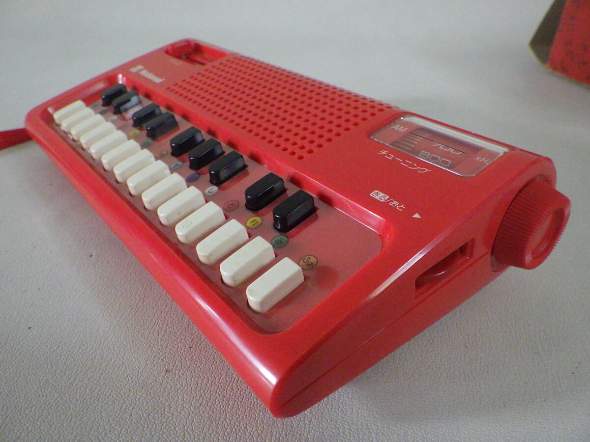 Yahoo!オークション - 蔵出 昭和レトロ ナショナル ミニオルガン ラジ