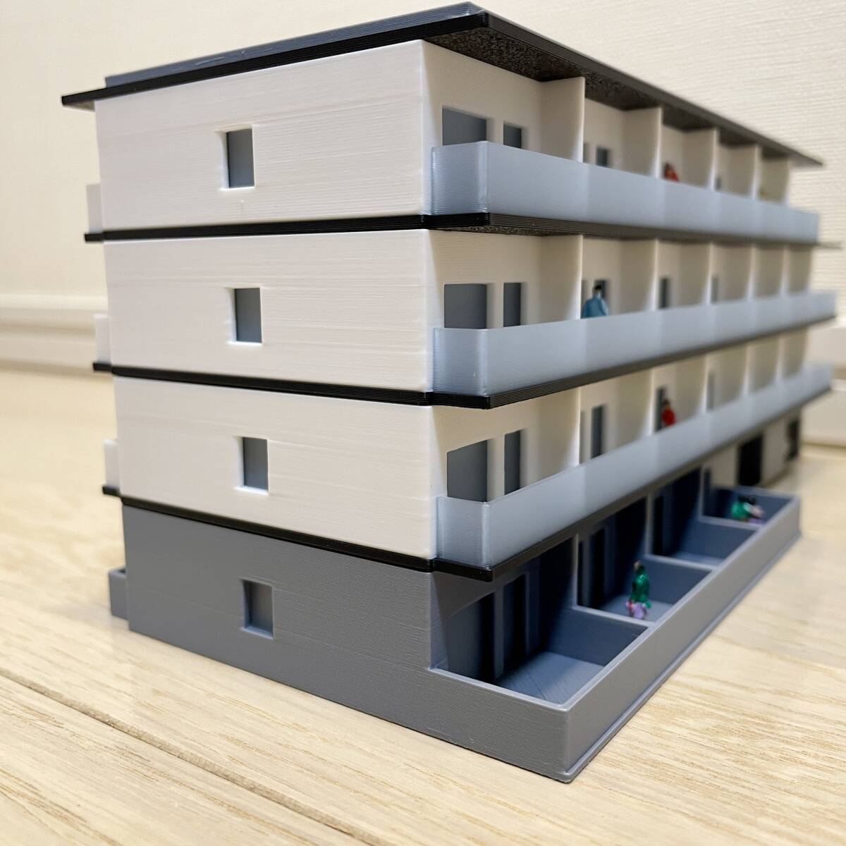 Nゲージ 都市型マンションC ストラクチャー（完成品）模型｜Yahoo