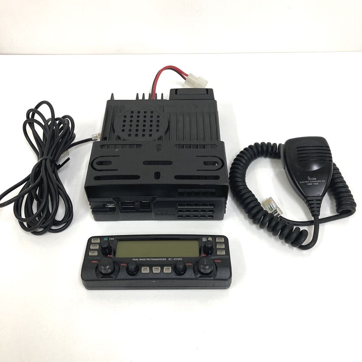 Icom IC-2720 デュアルバンドトランシーバー ICOM IC-2720 デュアル